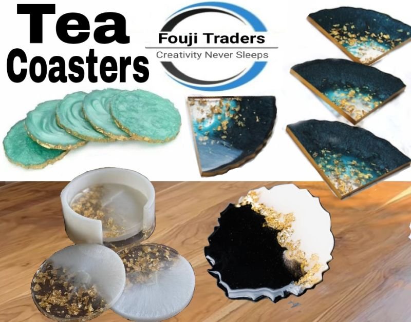 Resin Tea Coasters