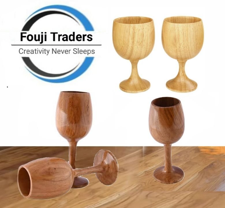 Wooden Wine Glass