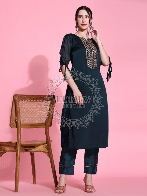 Satin Suit: Buy Satin Salwar Kameez Online for Women | Utsav Fashion