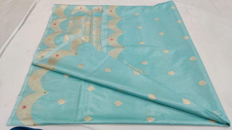 Light Green Tissue Silk Saree