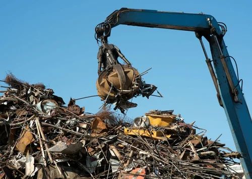 Factory Building Dismantling Scrap