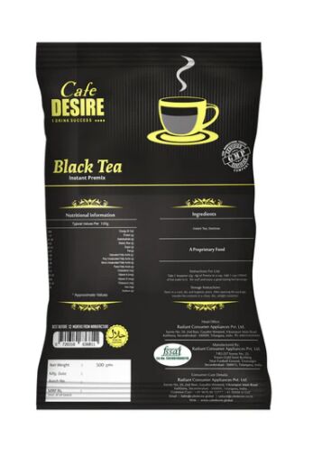 500gm Cafe Desire Black Tea Premix