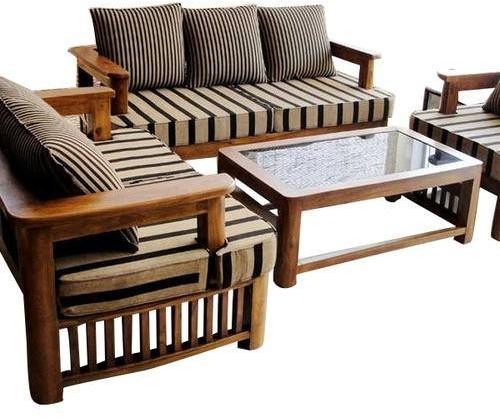 Wooden Sofa Set