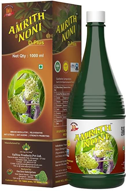 500 Ml Amrith Noni D Plus Syrup