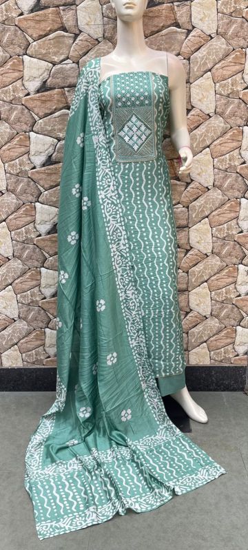 Beige Banarasi Plain Muga Silk Fabric - By HolyWeaves, Benares