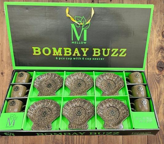Bombay Buzz 12 Pcs Tea Cup Set