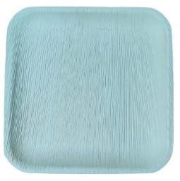 8 Inch Square Shallow Areca Leaf Plate