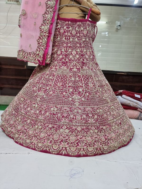 Embroidered Bridal Lehengas Manufacturer Supplier from Farrukhabad India