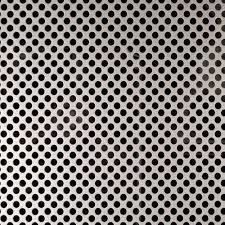 Round Hole Mild Steel Perforated Sheet