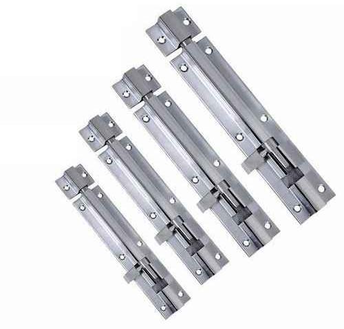 4 Pieces Stainless-Steel Tower Bolt