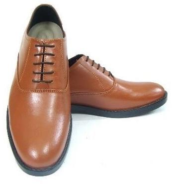Mens Leather Police Shoes