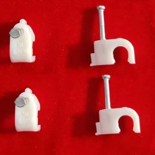 5mm Plastic Nail Cable Clip