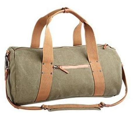 Mona B Upcycled Canvas Duffel Gym Travel and Sports Bag with Stylish D –  Mona B India