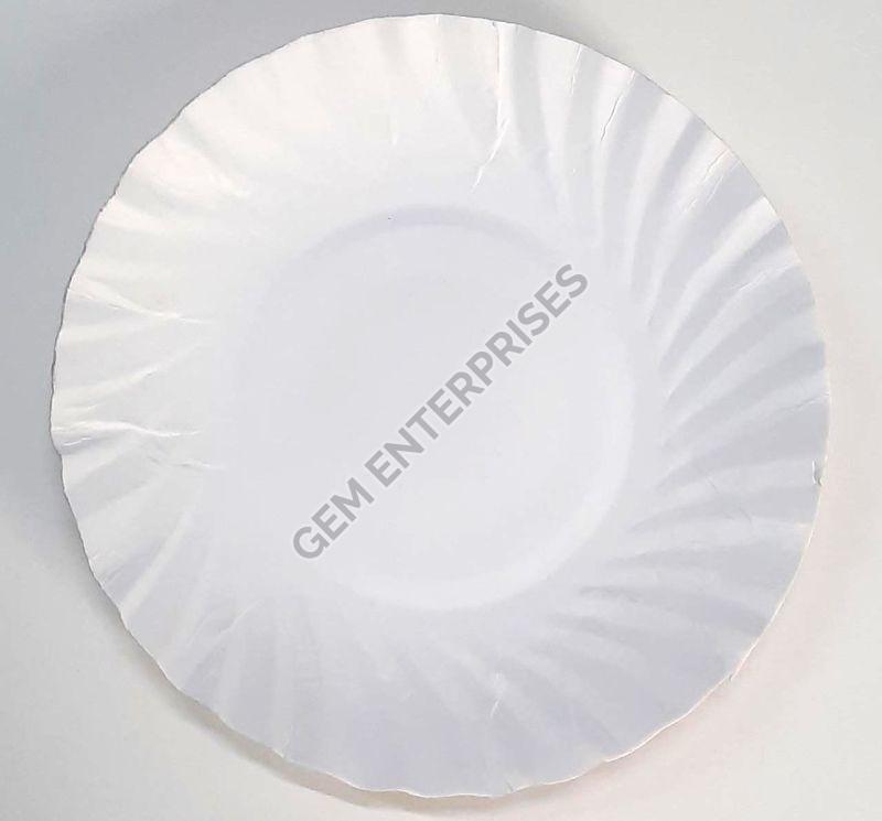 Plain Round 12 Inch ITC Paper Plate