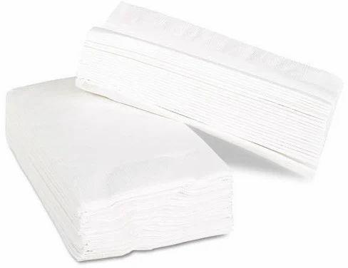 White Plain Tissue Paper Napkin