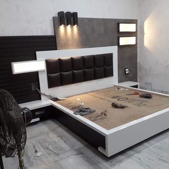 Wooden Double Bed