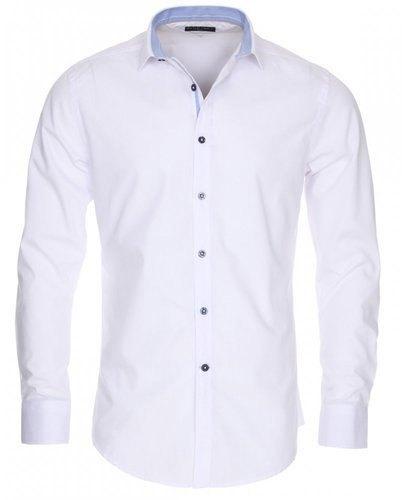 Men Full Sleeves Plain Cotton Shirt