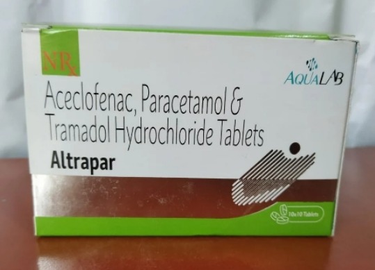 Aceclofenac Paracetamol & Tramadol Hydrochloride Tablet