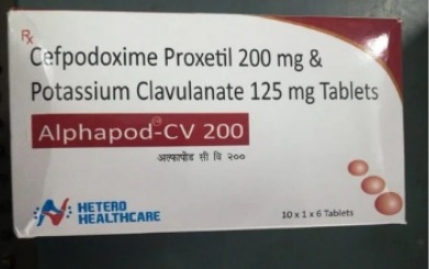 Alphapod Cv 200mg Tablet