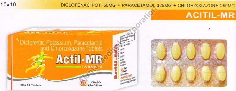 ACTIL MR TAB Exporter,Wholesale ACTIL MR TAB Supplier from Mumbai India