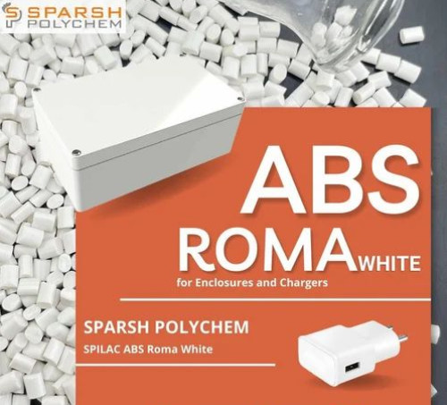 ABS White Pre- Colored Granules