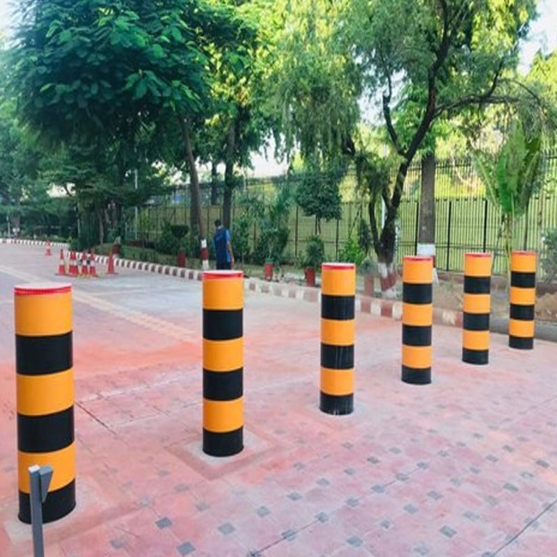 Steel K12 Crash Rated Hydraulic Bollard