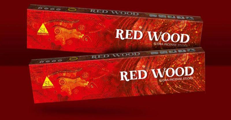 Red Wood Flora Incense Sticks