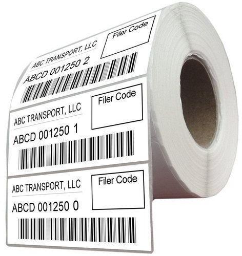 70x40mm Barcode Label