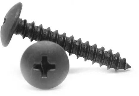 Mild Steel Black Screw