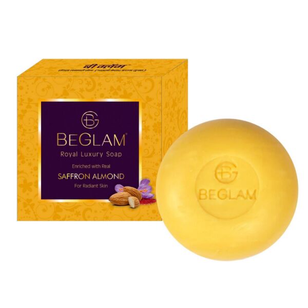 Beglam Saffron and Almond Soap