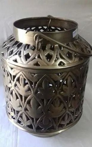 Iron Moroccan Candle Holder
