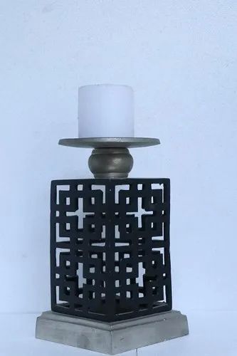 Table Top Aluminum Candle Holder