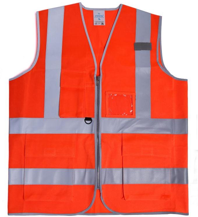 Evion ES-032 Orange Reflective Safety Jacket Manufacturer, Supplier ...