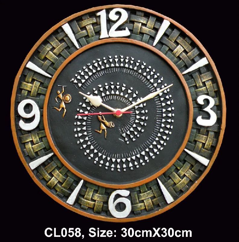 CL058 Terracotta Wall Clock