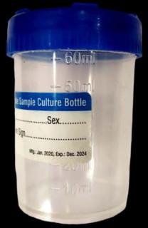 60 Ml Non Sterile Urine Container