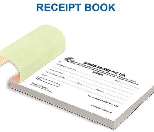 Receipt Book Printing Services
