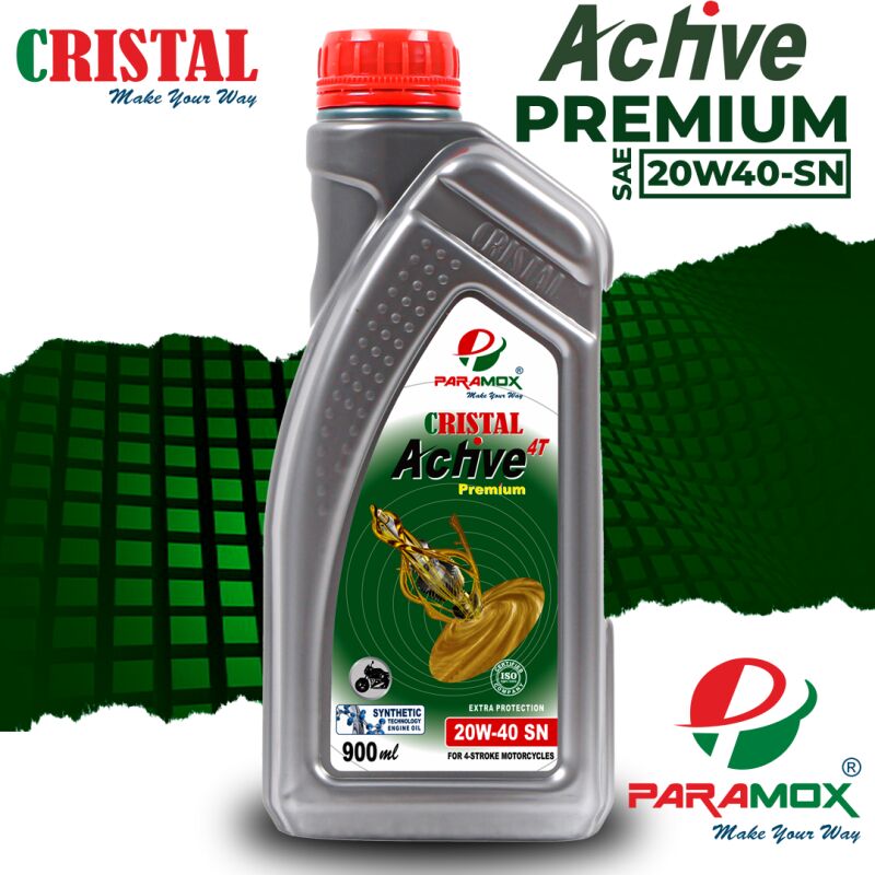 cristal achive premium 4t engine oil