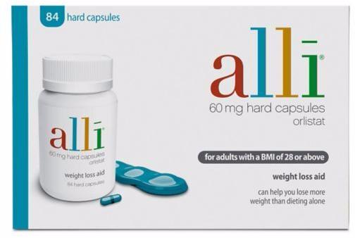 Alli Weight Loss Aid Capsules