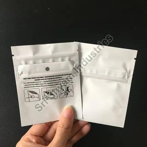 51 Micron Biohazard Zip Lock Bag