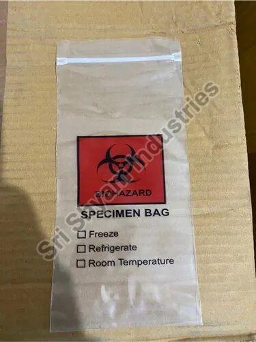 Biohazard Zip Lock Bag