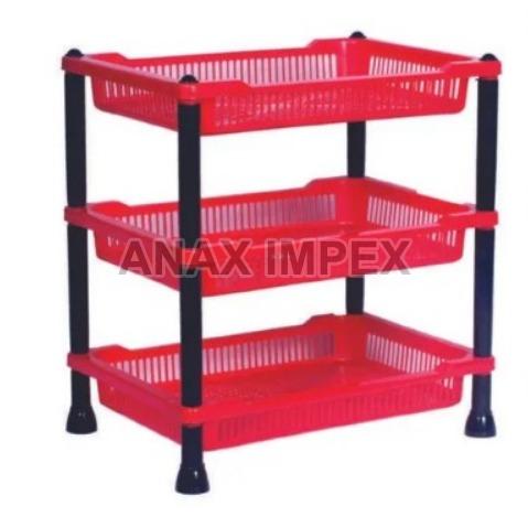 3 Tier Plastic Rack