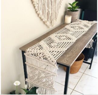 HLY-TR4 Macrame Table Runner
