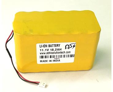 11.1V 18.2Ah Lithium Ion Battery