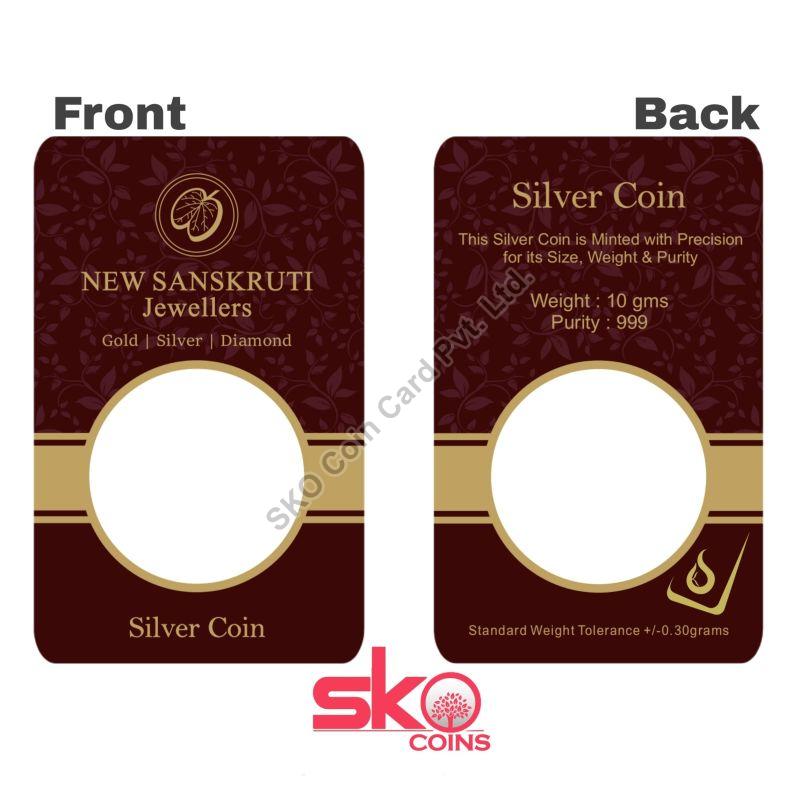 Customize Coin Packing Card