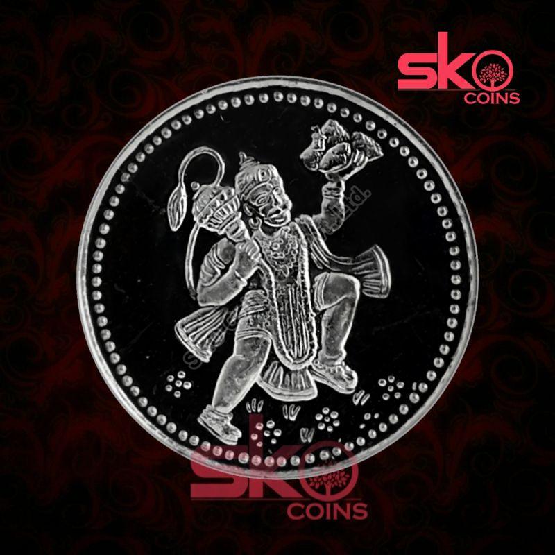 Hanuman Silver Coin