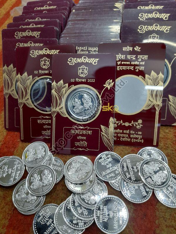 Wedding Coin Packing Card
