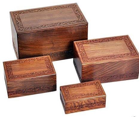 SAS74005 Wooden Urn Box