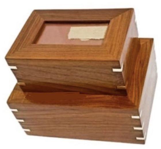 SAS74006 Wooden Urn Box