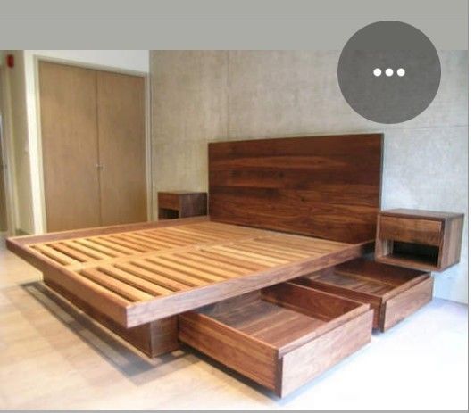 Wooden Double Bed