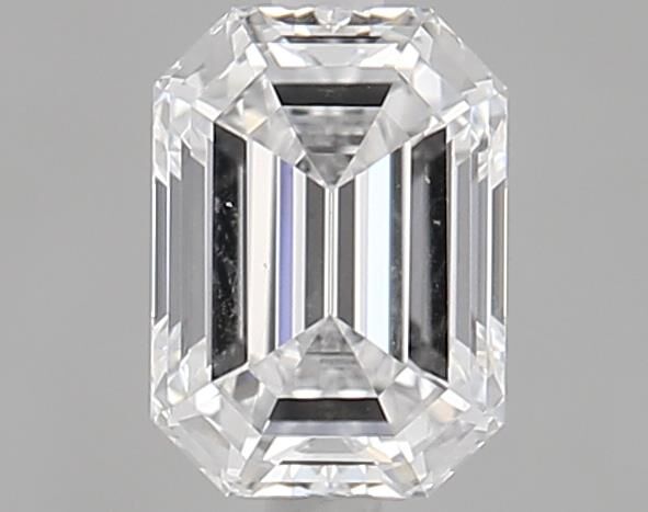 Emerald Shaped 0.90ct D VS2 IGI Certified Lab Grown HPHT Diamond